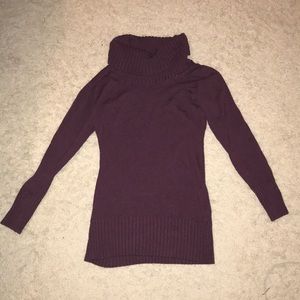Plum sweater dress!